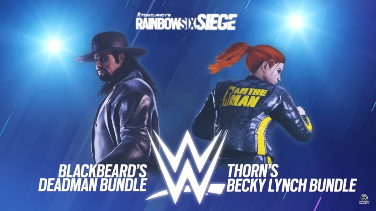 WWE cosmetic items in Rainbow Six