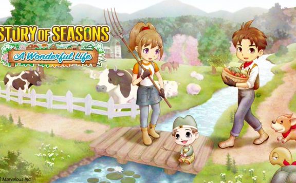 Story of Seasons game title screen