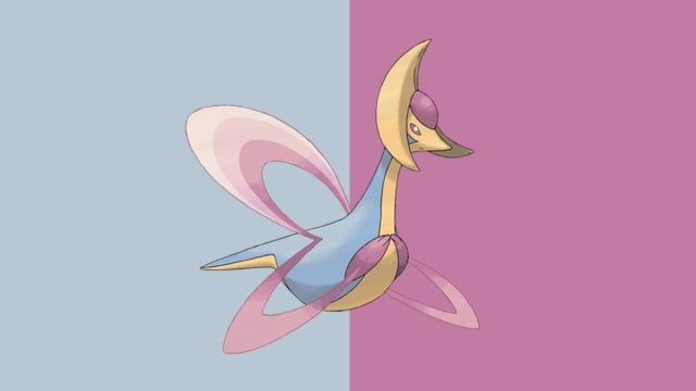 Cresselia, a floating lunar Pokemon creature