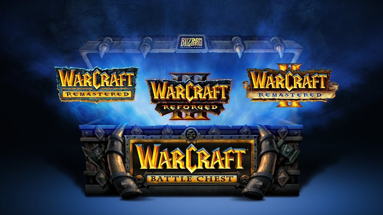 Warcraft game series official logo