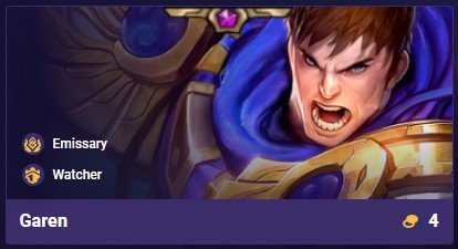 TFT Set 13 Garen champion