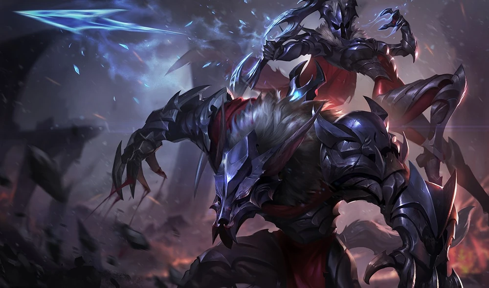 Warwick in Marauder armor skin