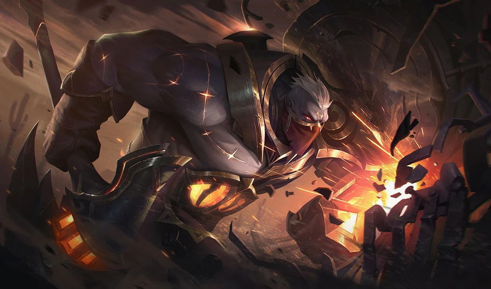 High Noon Sion skin splash art