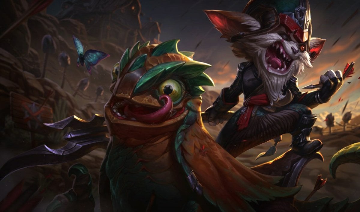 Kled, a yordle champion from League