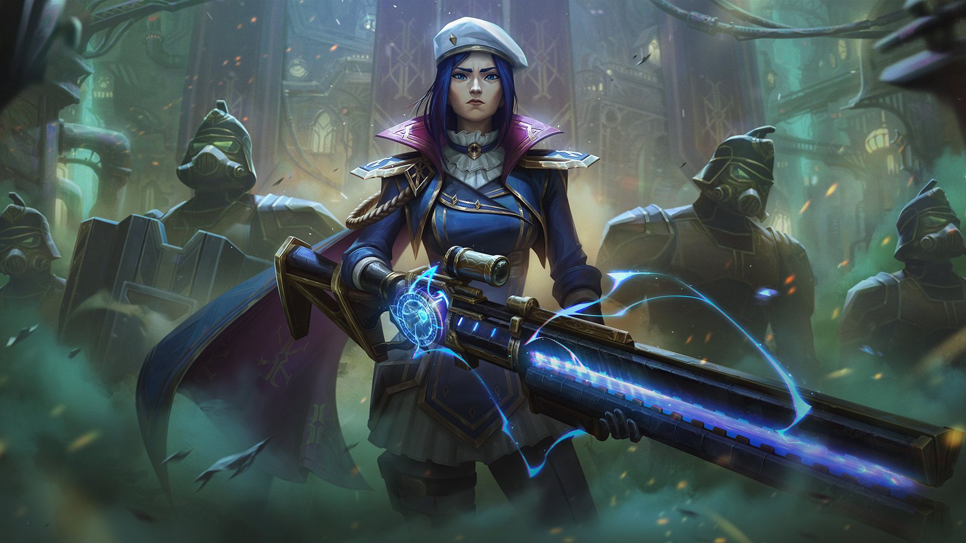 Caitlyn as Arcane Commander