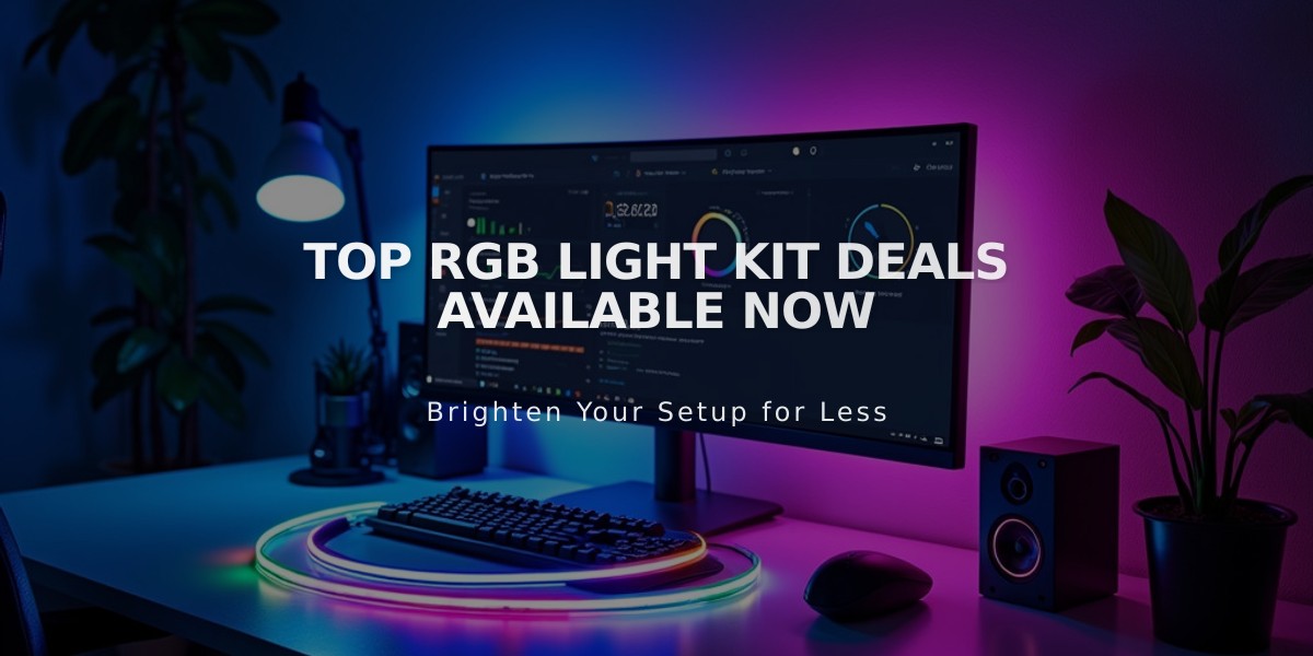 Top RGB Light Kit Deals Available Now