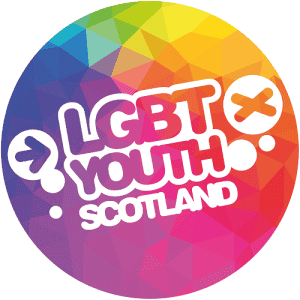 LGBT Youth Scotland rainbow logo