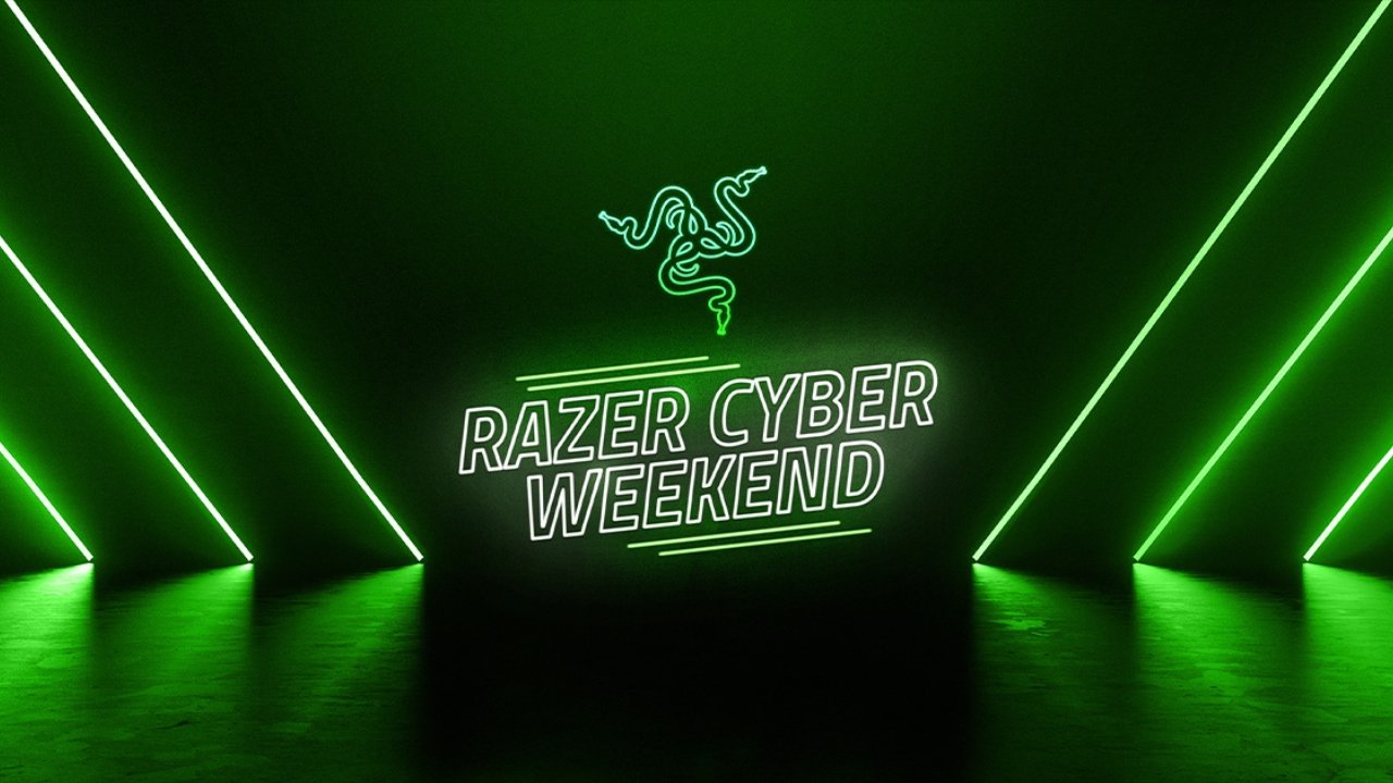 Green Razer Cyber Weekend logo