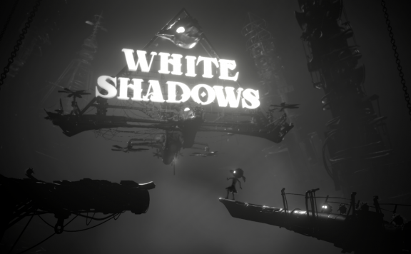 White Shadows game in black and white