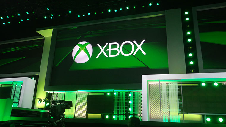 Green-lit Xbox presentation stage