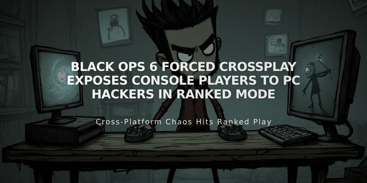 Black Ops 6 Forced Crossplay Exposes Console Players to PC Hackers in Ranked Mode