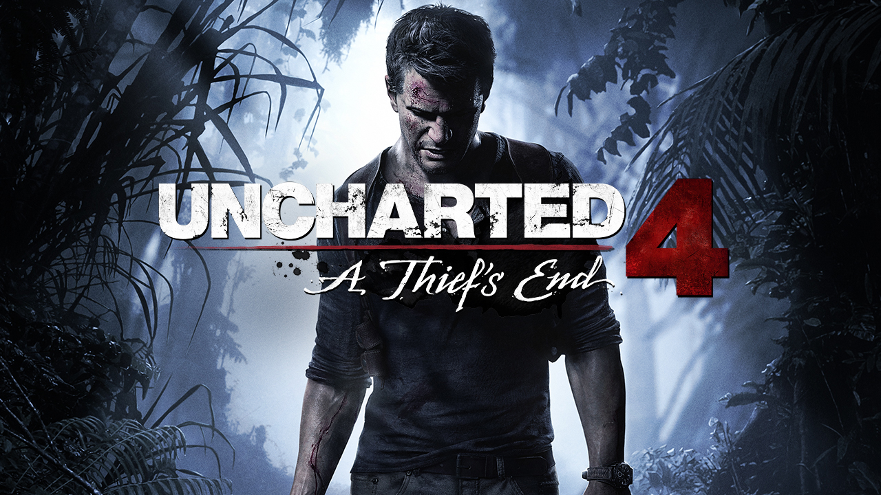 Nathan Drake in Uncharted 4 poster