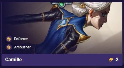 Camille wearing blue in TFT game