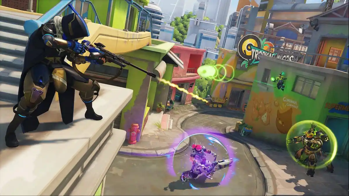 Overwatch 2 gameplay in Rio map