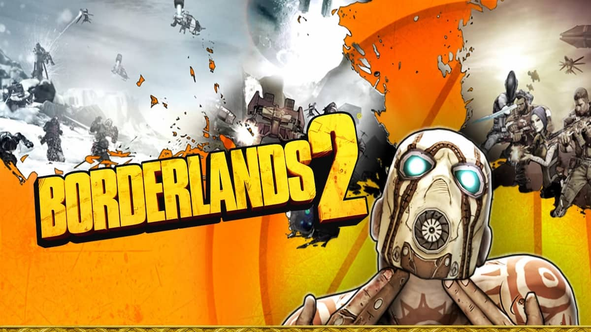 Borderlands 2 game characters and robot