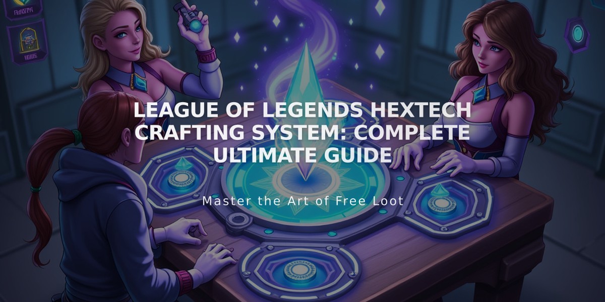 League of Legends Hextech Crafting System: Complete Ultimate Guide