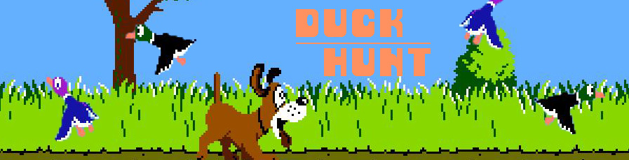 Duck Hunt dog and ducks screenshot