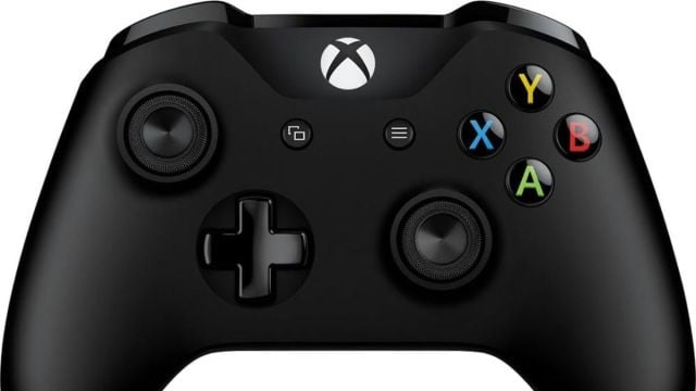 Black Xbox One controller