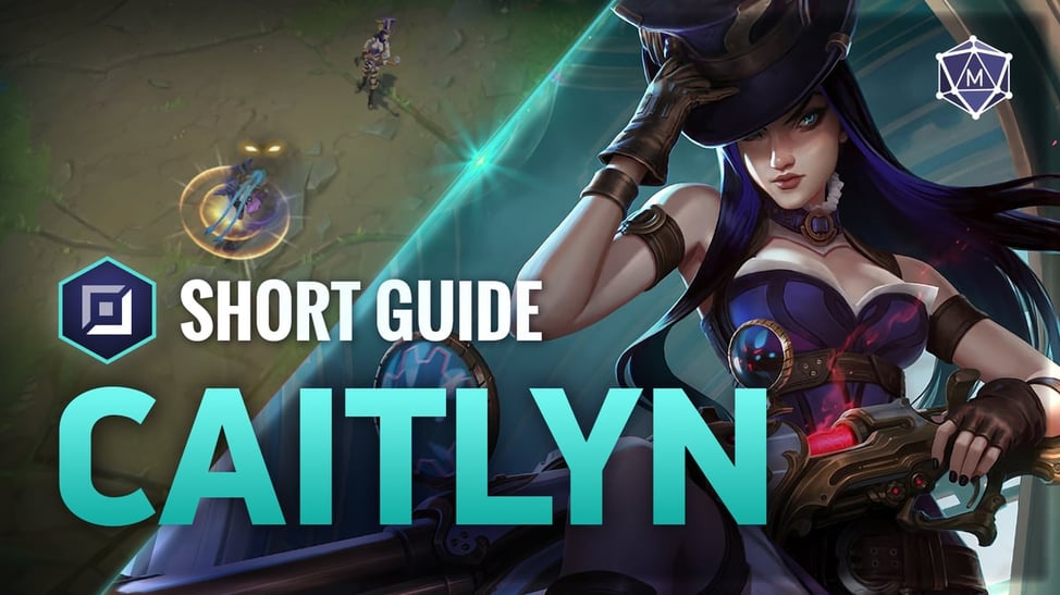 Caitlyn with sniper rifle, League character