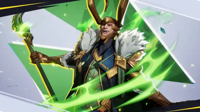 Loki with lightning in Fortnite