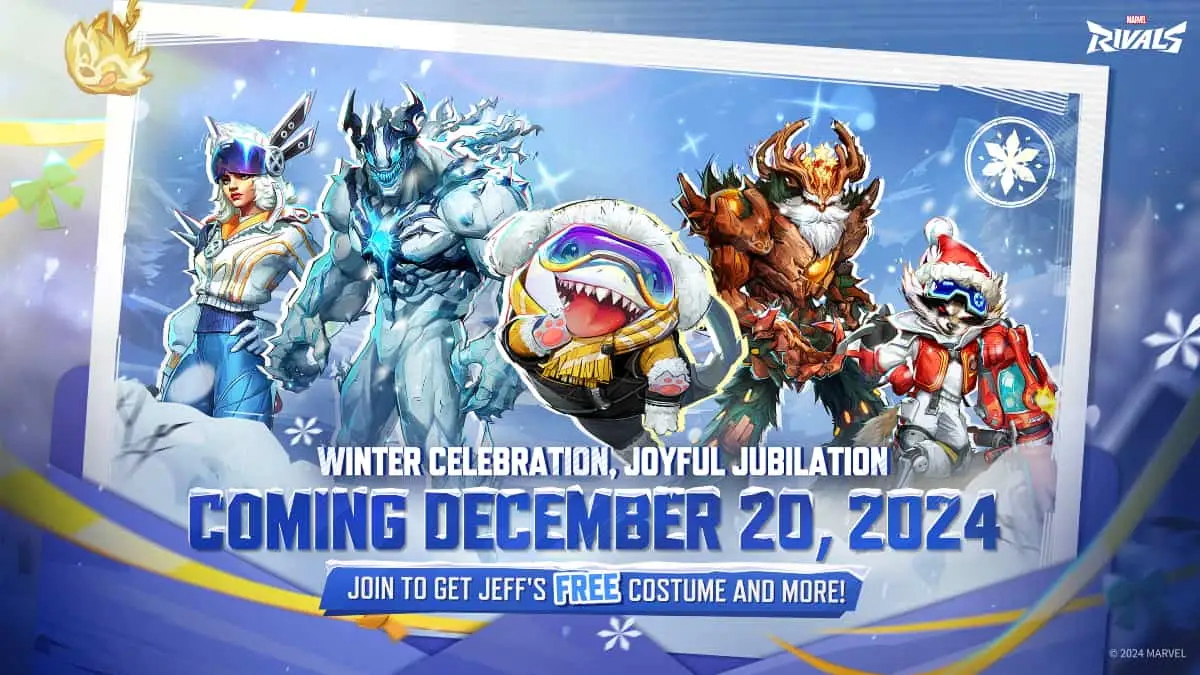 Marvel Rivals Winter Celebration poster