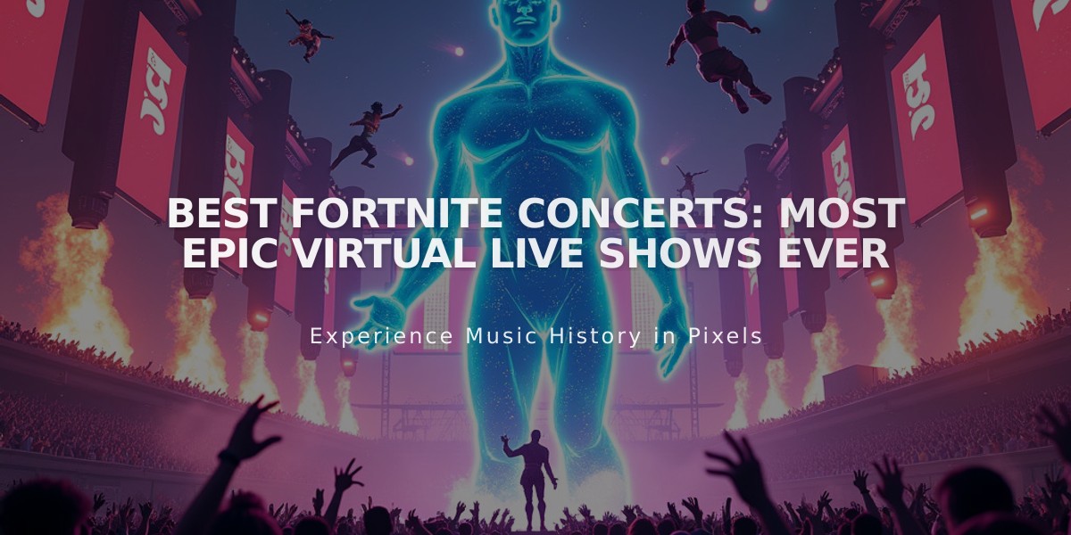 Best Fortnite Concerts: Most Epic Virtual Live Shows Ever