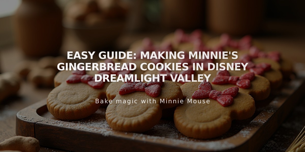 Easy Guide: Making Minnie's Gingerbread Cookies in Disney Dreamlight Valley