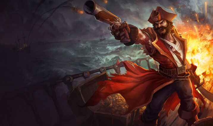 Gangplank, League of Legends pirate champion