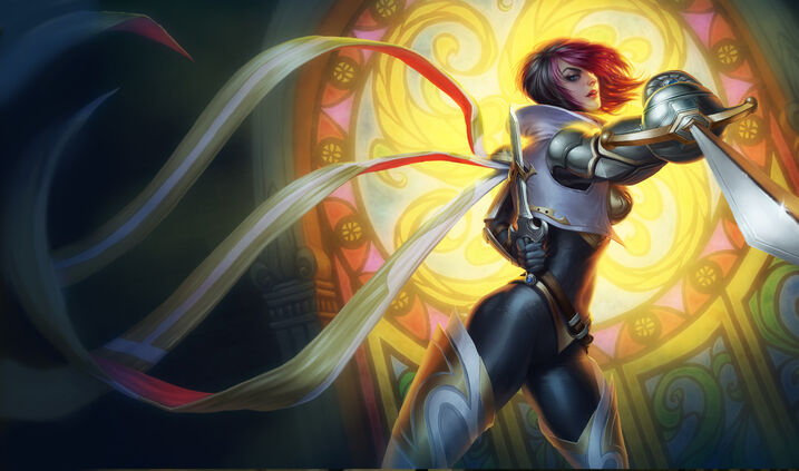 Fiora, a duelist champion in League