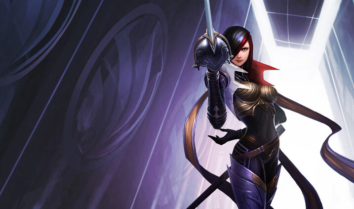 Fiora, a duelist in League of Legends