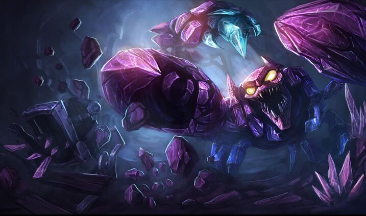 Crystal Skarner, scorpion-like League champion