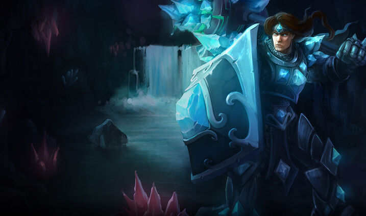 Taric, original League of Legends splash