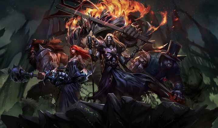 Yorick Pentakill skin splash art