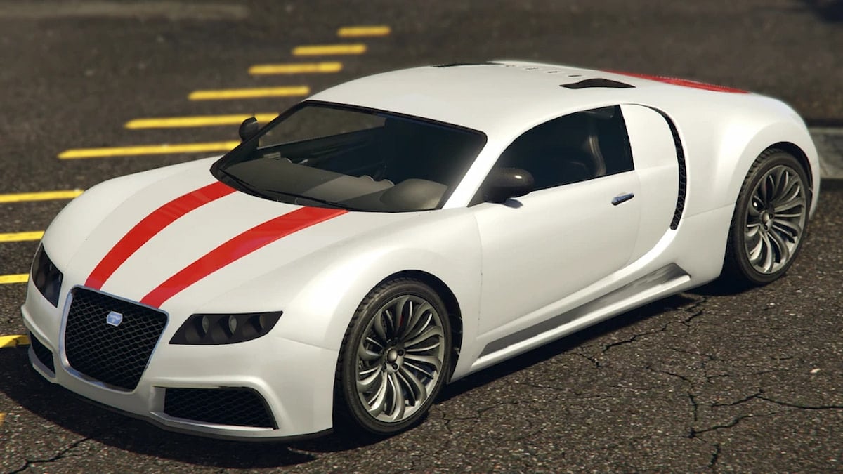 White Truffade Adder sports car