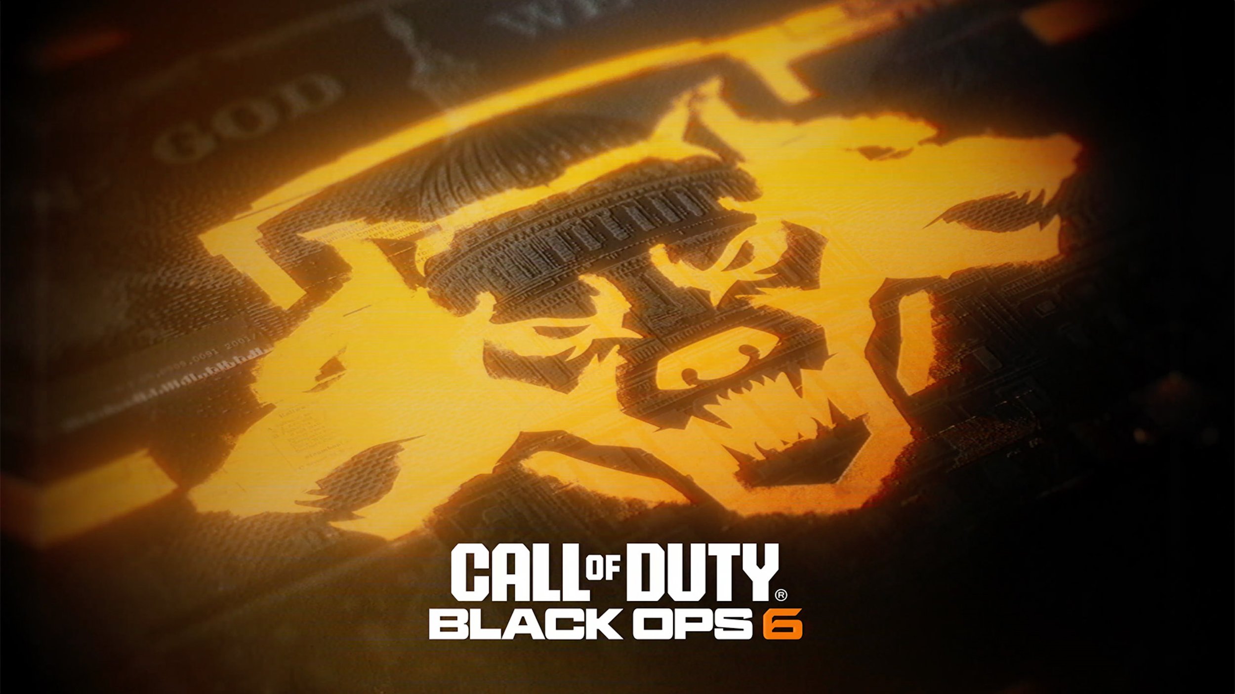 Black Ops game logo and artwork