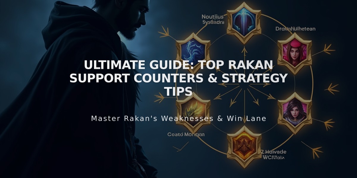 Ultimate Guide: Top Rakan Support Counters & Strategy Tips