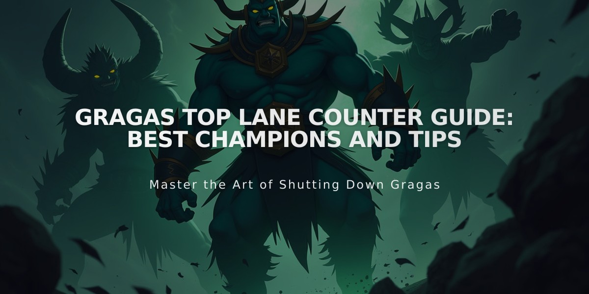 Gragas Top Lane Counter Guide: Best Champions and Tips