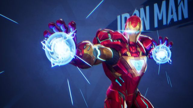 Iron Man combat stance in Rivals