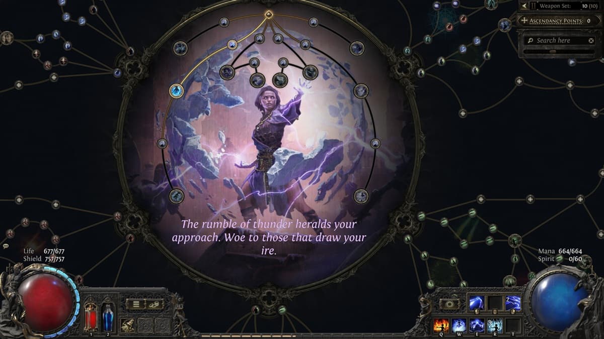 Path of Exile: Ascendancy class screenshot