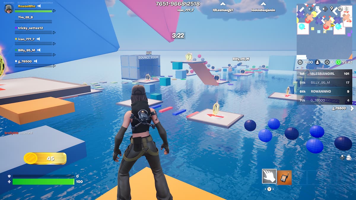 Fortnite gameplay screenshot