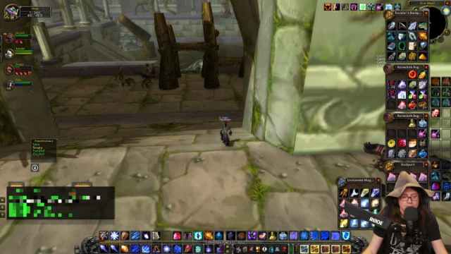 World of Warcraft pirate interface screenshot