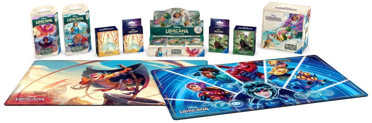 Lorcana card game products and accessories