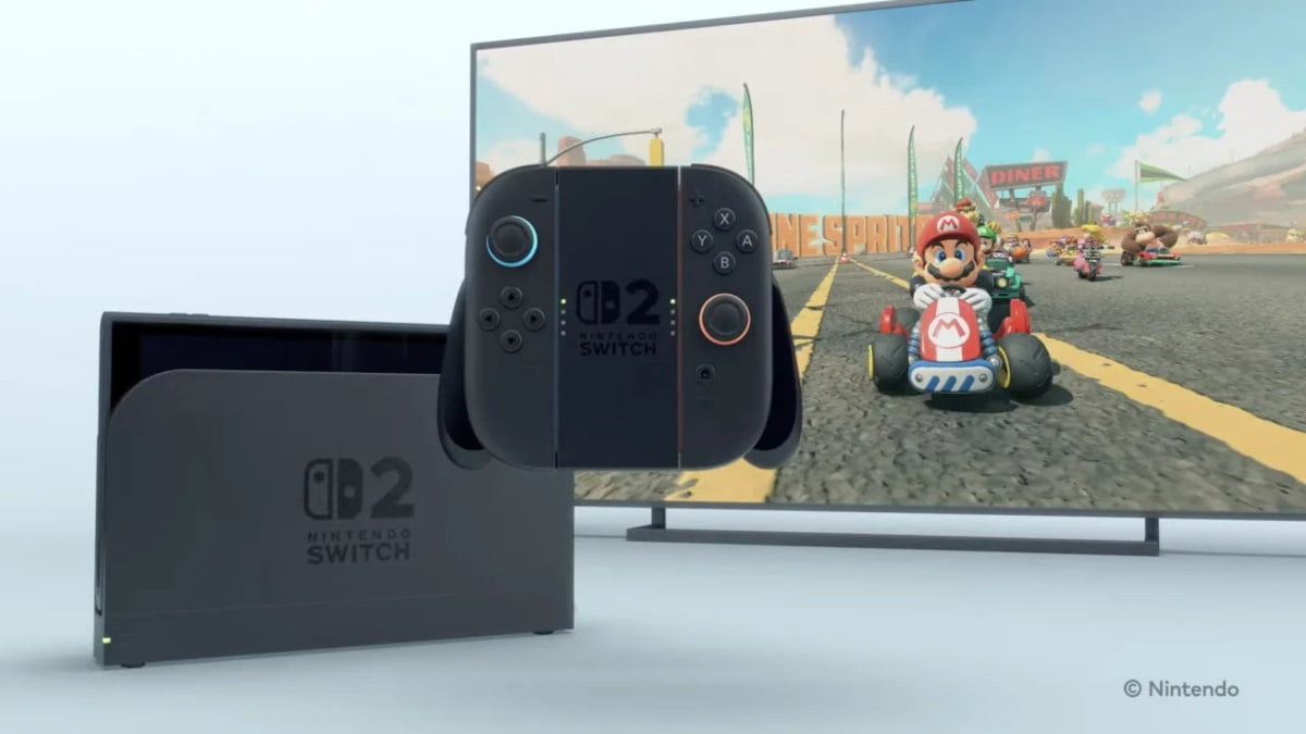 Nintendo Switch 2 display mockup