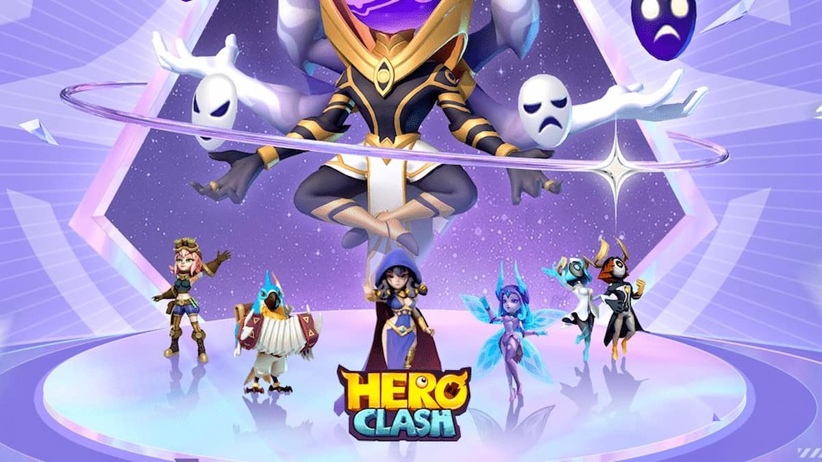 Hero Clash game promo artwork