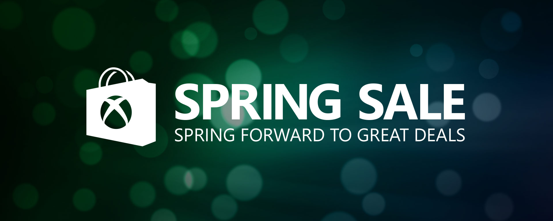 Xbox Spring Sale hero banner image