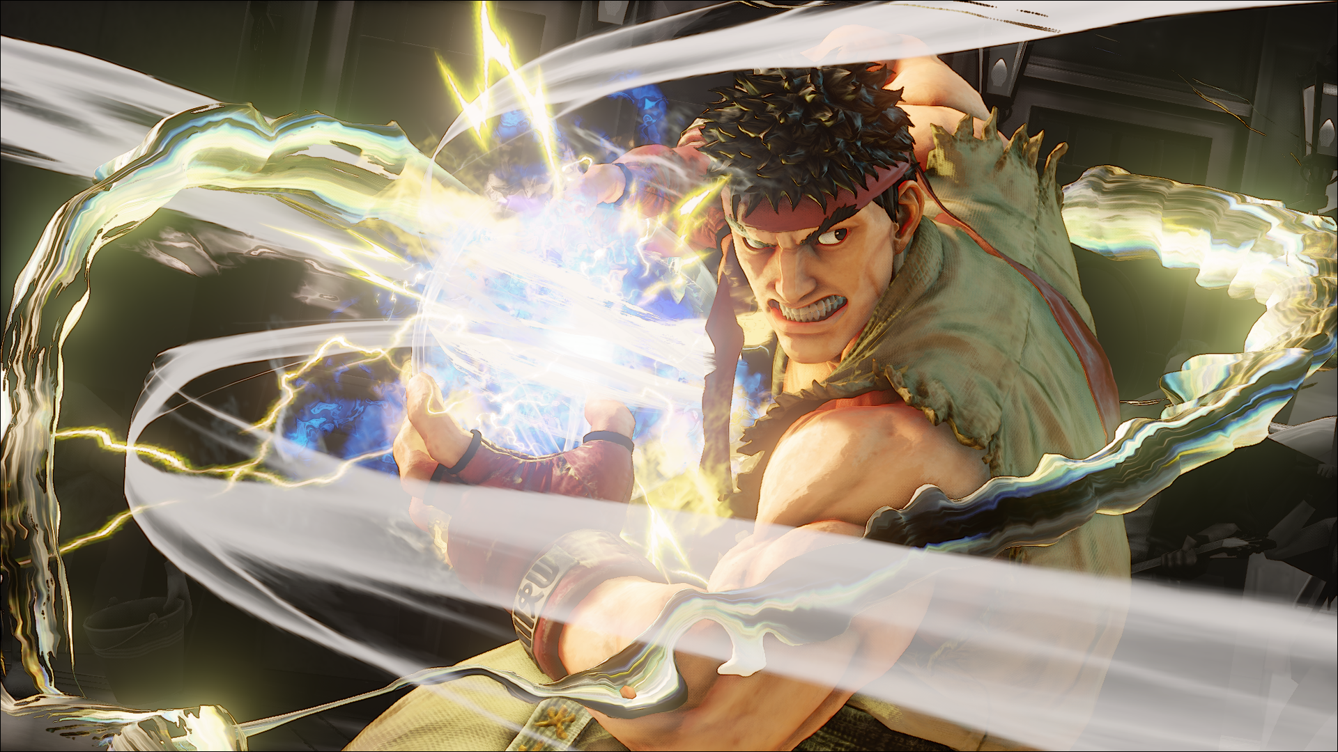 Ryu's Critical Art in Street Fighter