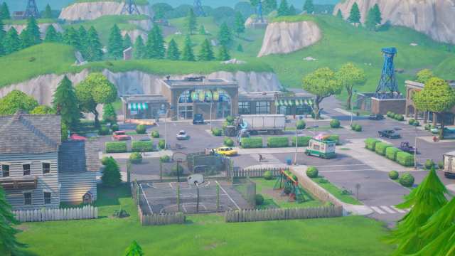 Retail Row location in Fortnite