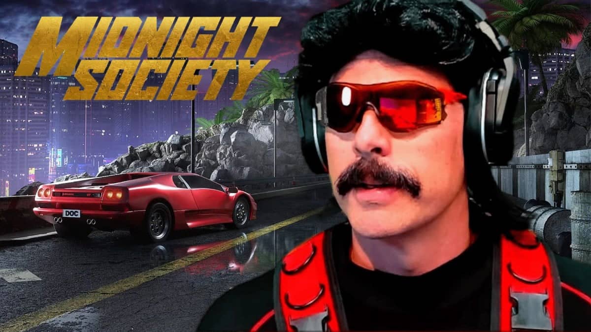 Dr Disrespect from Midnight Society gaming