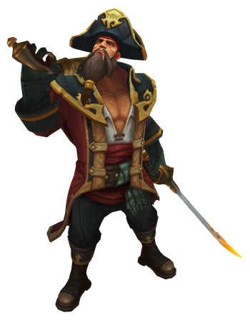 Captain Gangplank from League of Legends