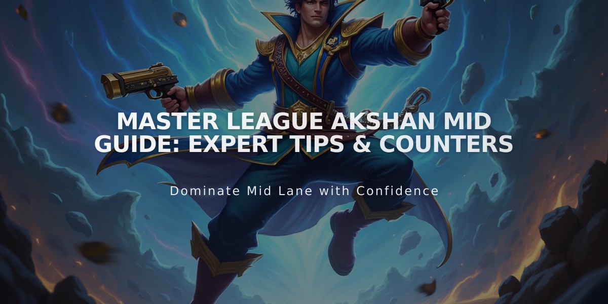 Master League Akshan Mid Guide: Expert Tips & Counters